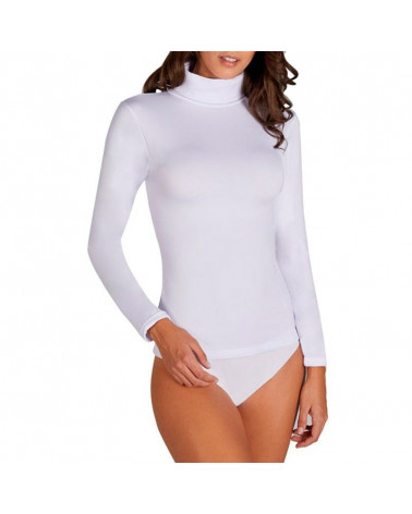 Jersey Camisetas Algodon Cuello Alto Mujer Camiseta Barata Mujer