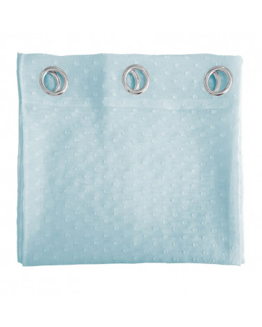 Visillo Jacquard Ollaos Topito aguamarina