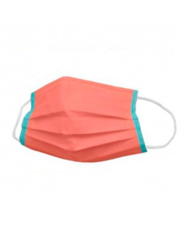 Mascarilla SOFT Higiénica Reutilizable Señora coral