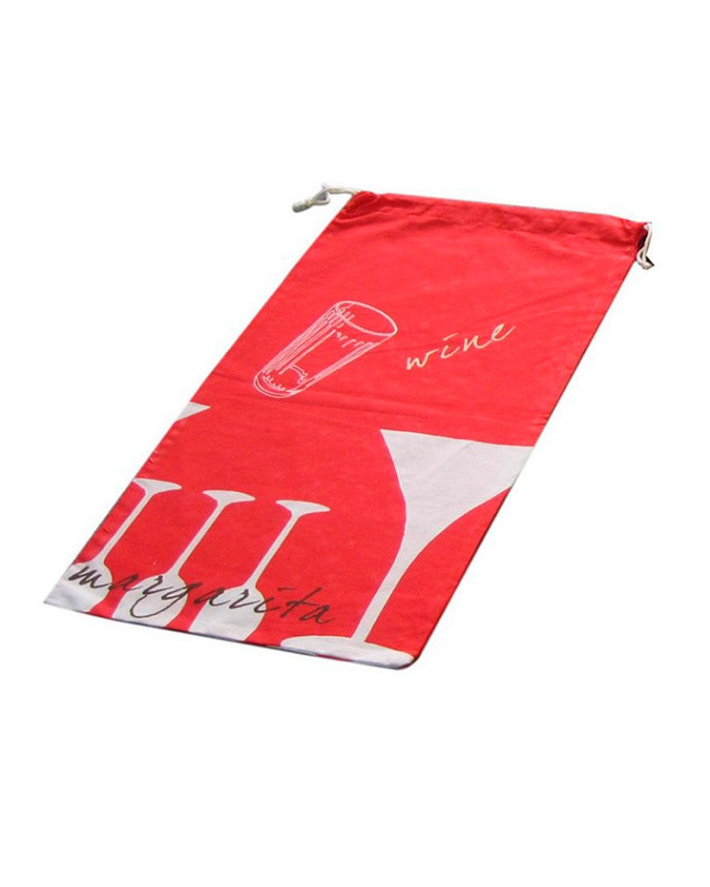 Bolsa Pan Algodón Vasos roja