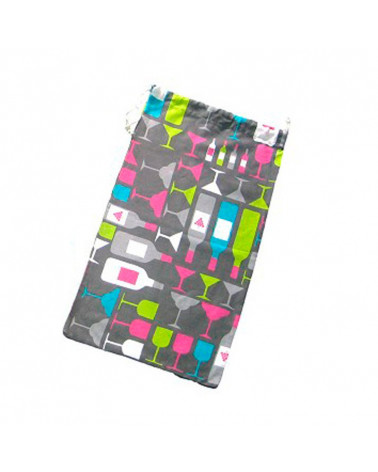 Bolsa Pan Algodón Botellas