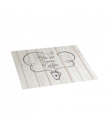 Alfombra Vinílica Estampada Coffee