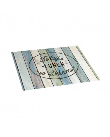 Alfombra Vinílica Estampada Lunch
