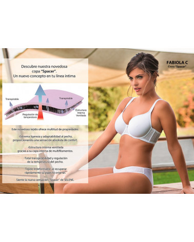 Sujetador Fabiola C Spacer Selene