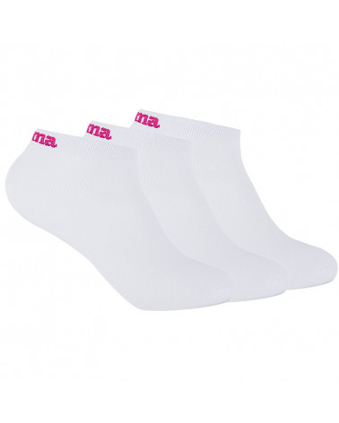Calcetín Invisible Mujer Algodón Joma Pack 3 blanco