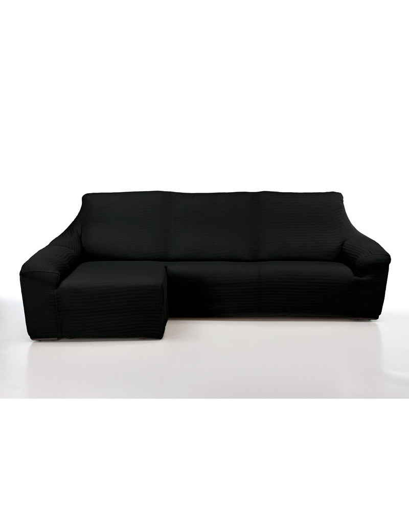 Funda Elástica Chaise Longue Naira Adaptable negro