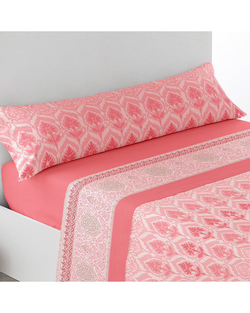 Juego Sábanas 3 piezas Verano Carpio rosa