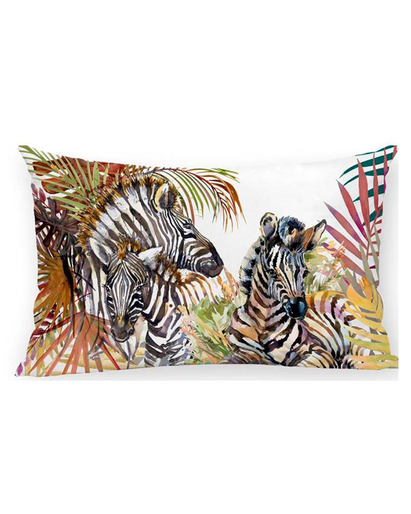 Funda Cojín Digital Animals zebras