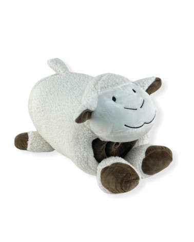 Peluche + Manta Coralina Borreguillo Ovejita