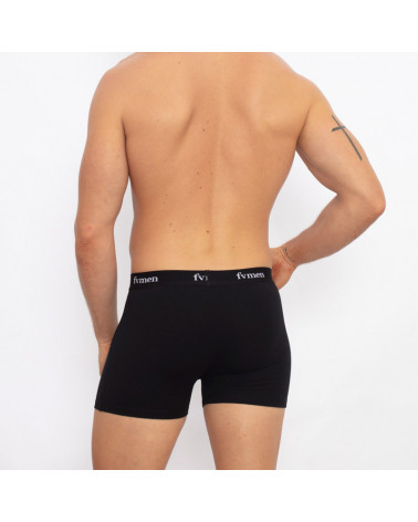 Bóxer Caballero Algodón Liso BB70 negro