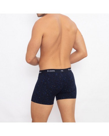 Bóxer Caballero Algodón Estampado BB70 azul