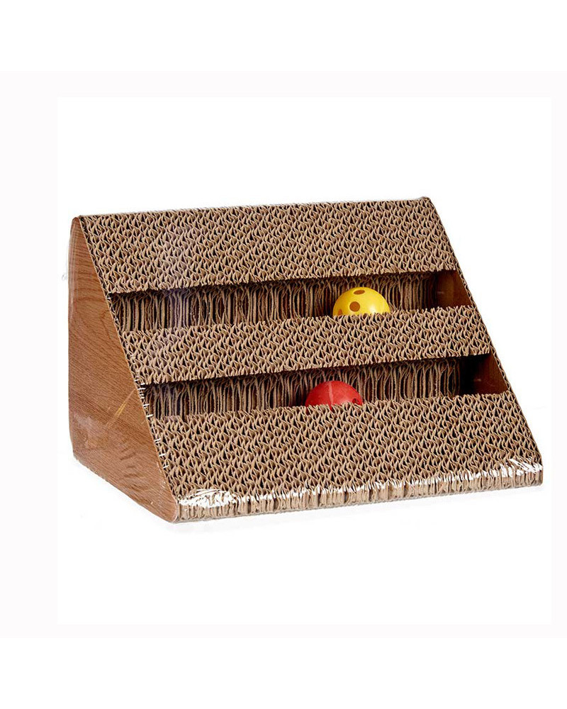Rascador Papel Gatos Con Campanas con la mejor oferta