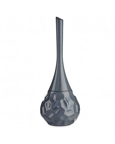 Escobillero Cerámica Forma Piedra gris