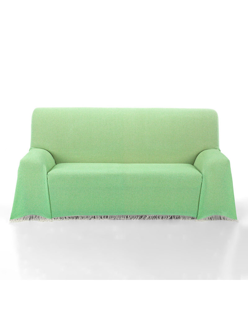 Foulard Multiusos Algodón Calpe Flecos verde