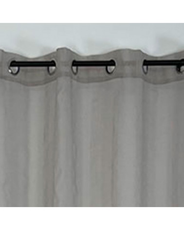 Visillo Barato Confeccionado Ollaos FH51 gris
