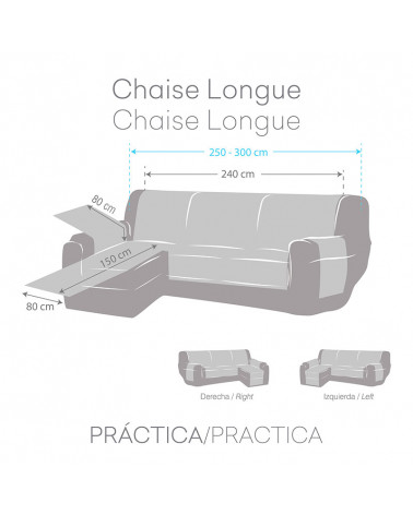 Funda Chaise Longue Barata Loneta Práctica Valeria