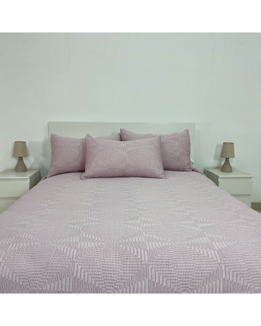 Colcha Piqué Verano Dalila rosa