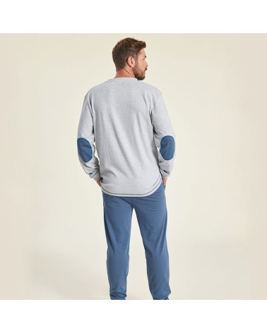 Pijama Caballero Invierno Algodón MuyDeMi  barato