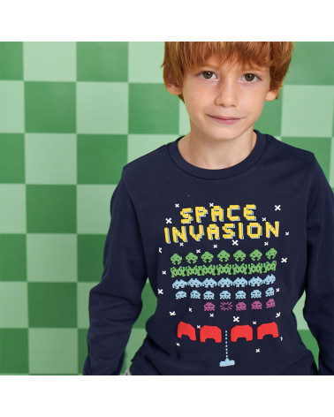 Pijama Niño Invierno Algodón MuyDeMi Space marino