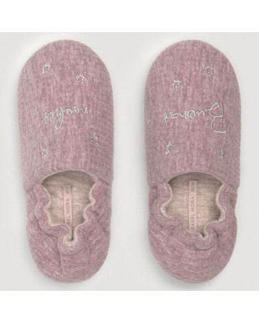 Zapatillas Cerradas Home Ysabel Mora Niña Mensajes lila