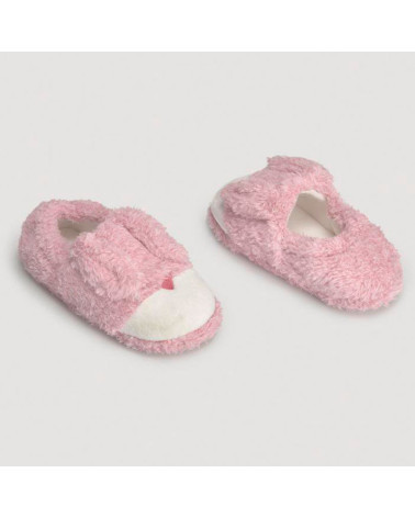 Zapatillas Cerradas Home Ysabel Mora Niña Conejito rosa