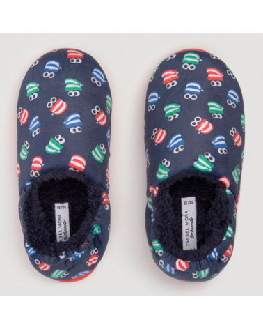 Zapatillas Niño Invierno Ysabel Mora Sockarrats azul