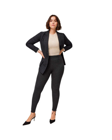 Leggings Espiga Elástico Ysabel Mora Eva gris
