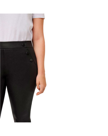 Leggings Elástico Térmico Ysabel Mora Eva negro