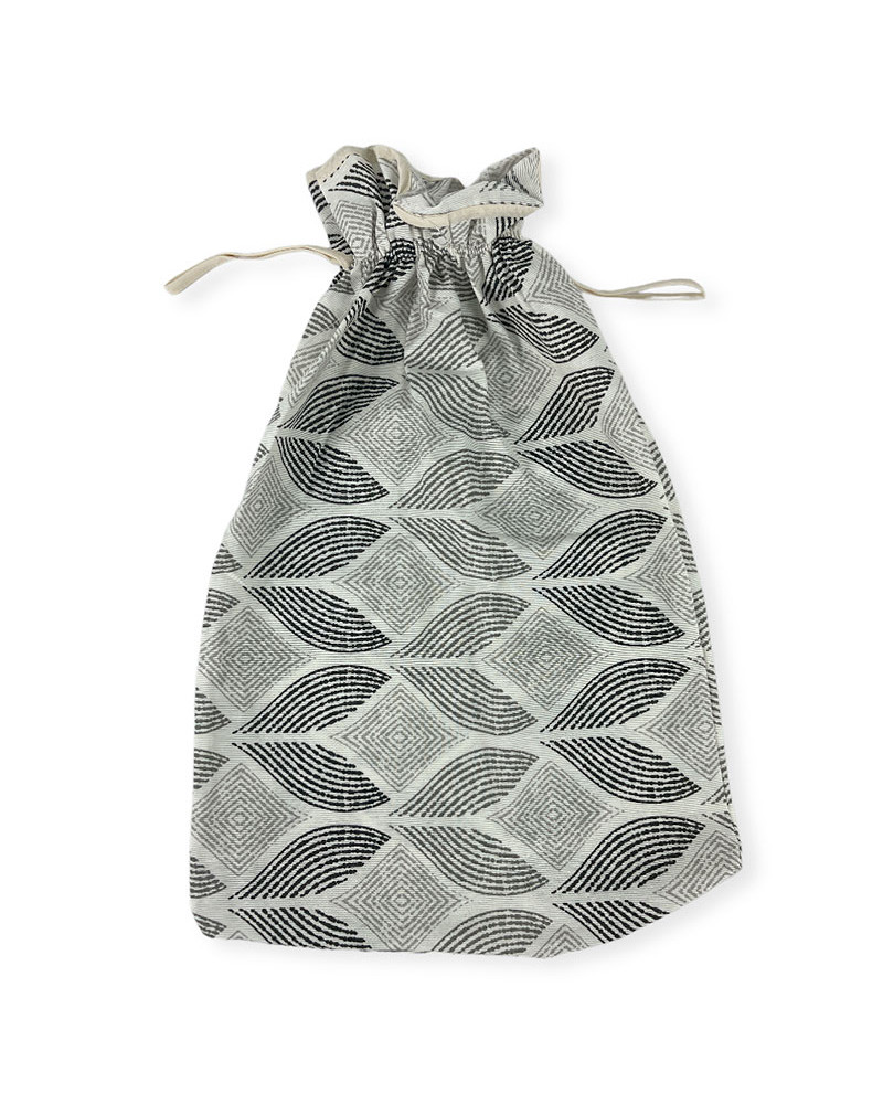 Bolsa Pan Algodón Espiral gris