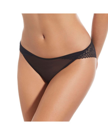 Braga Brasileña Encaje 3121 Selene negro