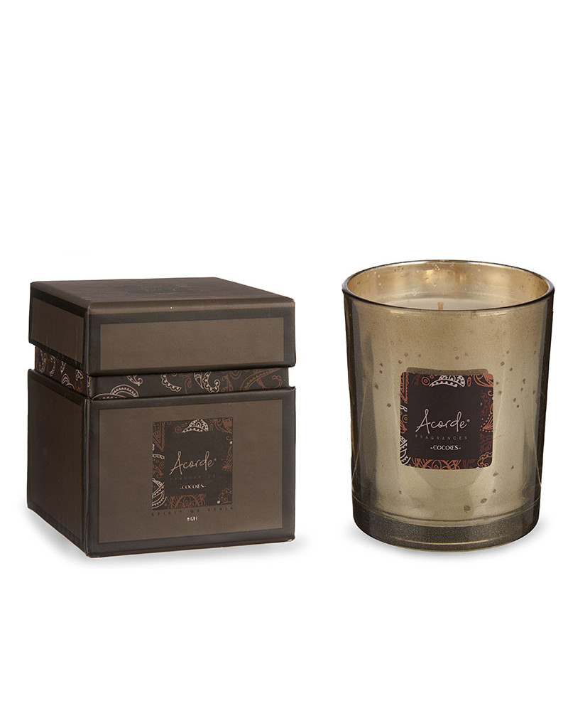 Vela Perfumada Cococes Coco Marrón a precio barato