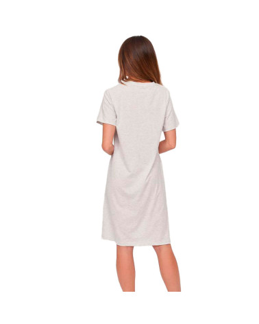 Camisón Verano Mujer Estampado MuyDemi gris