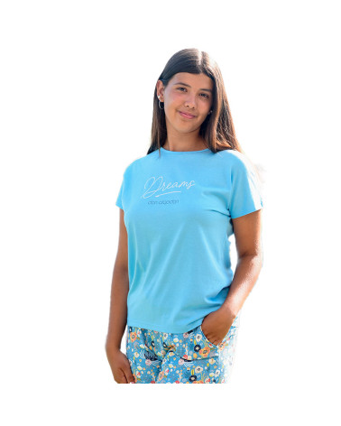 Pijama Mujer Algodón Verano 23405 Don Algodón a precio barato