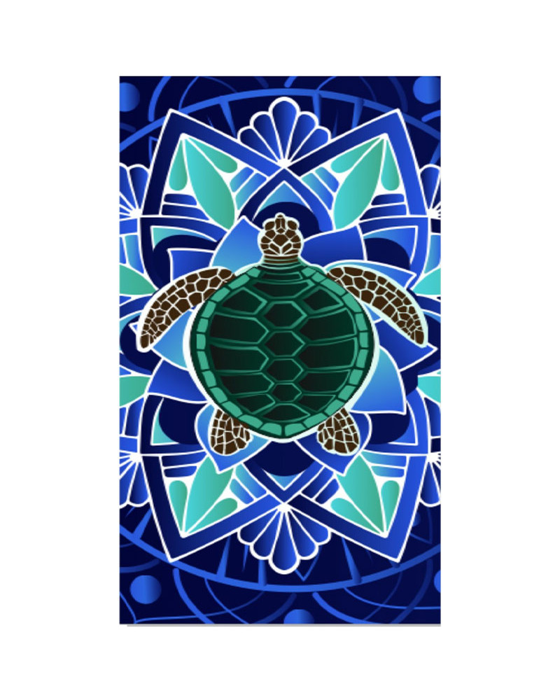 Toalla Playa Barata Microfibra Grandísima Tortuga súper absorbente