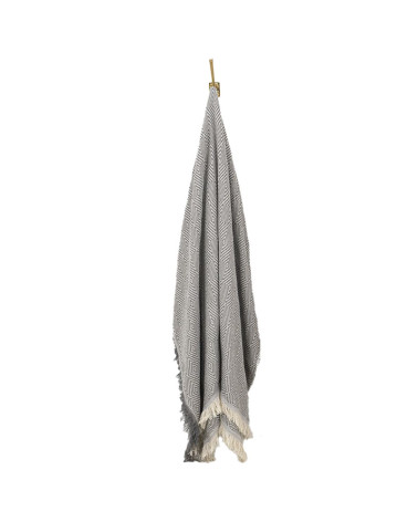 Foulard Multiusos Algodón Flecos Candela gris