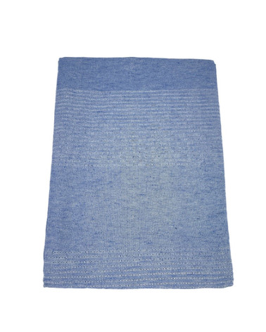 Foulard Multiusos Algodón Bamboo azul