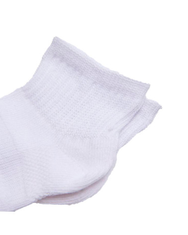 Calcetín Tobillero Bebé Transpirable Pack 3 blanco