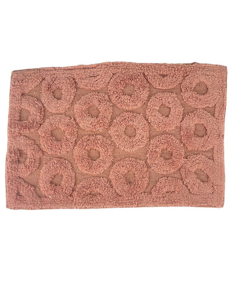 Alfombra Baño 100% Algodón Sphere rosa