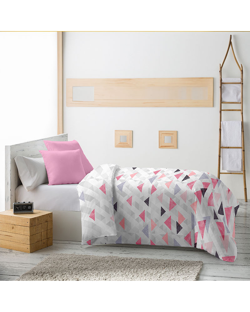 Edredón Invierno Reversible 350g Estampado Morfeo rosa