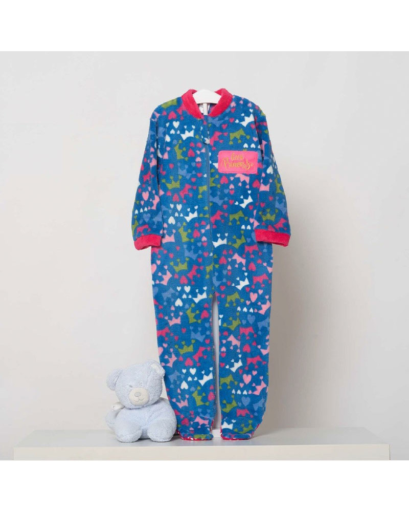 Pijama Pelele Coralina Coronas de invierno barato