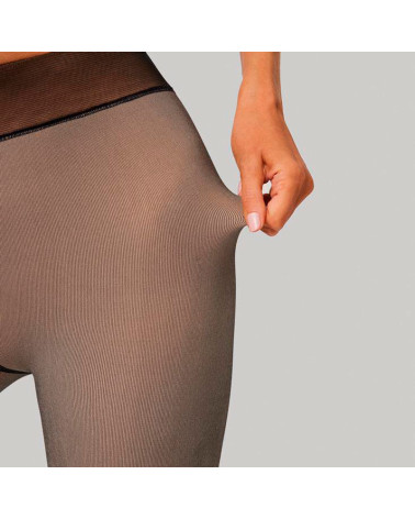 Panty Térmico Transparente 190 Den Ysabel Mora