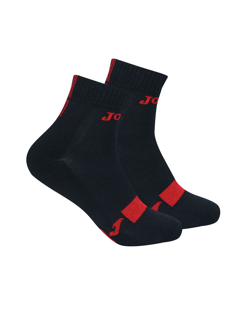 Calcetín Tobillero Alto Algodón Caballero Joma Pack 2 negro