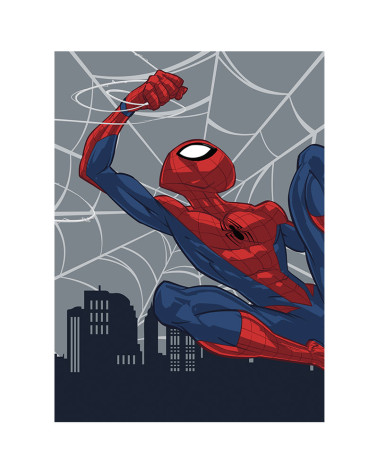 Manta Terciopelo Spiderman con la mejor oferta
