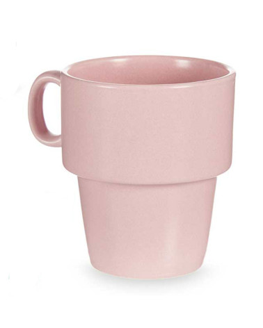 Tazas Porcelana Color Apilables 360 Ml
