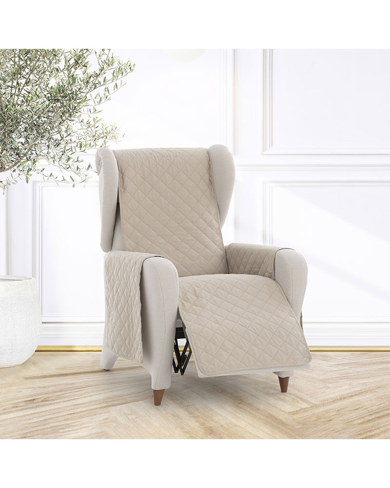 Funda Orejero Relax y Sofá Reversible Noruega beige