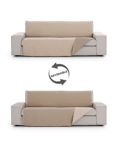 Funda Sofá Acolchada Reversible Noruega beige