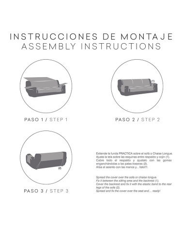 ¡Renueva y Protege tu Sofá con la Funda Acolchada Reversible Noruega!