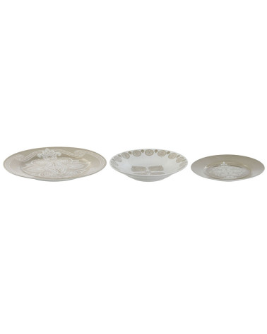 Vajilla Porcelana 18 Piezas Delhi a precio barato