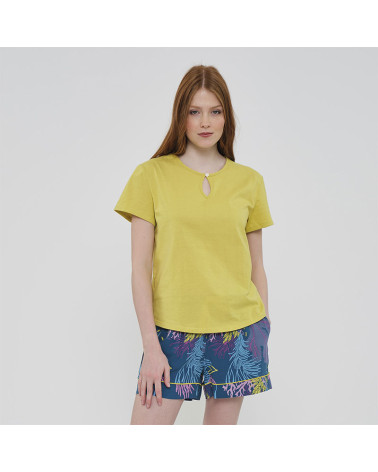 Pijama Mujer Algodón Verano Andrea MuyDemi a precio barato
