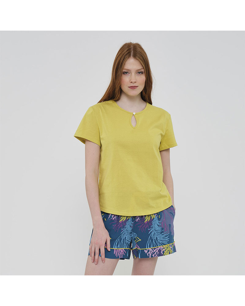 Pijama Mujer Algodón Verano Andrea MuyDemi a precio barato